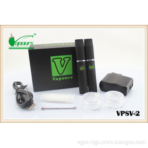 350mah Elips E Cig , Wax Dry Herb Vaporizer Pen With V Series Atomizer